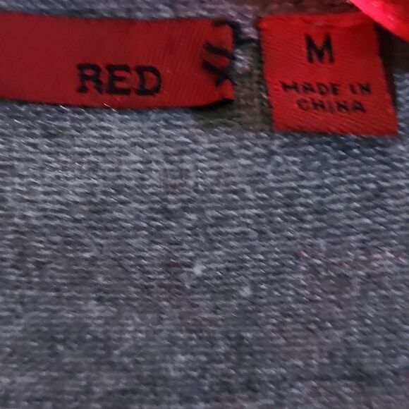 Red Camel Open-faced Gray Long Sleeve Cardigan Sweater - Picture 6 of 7